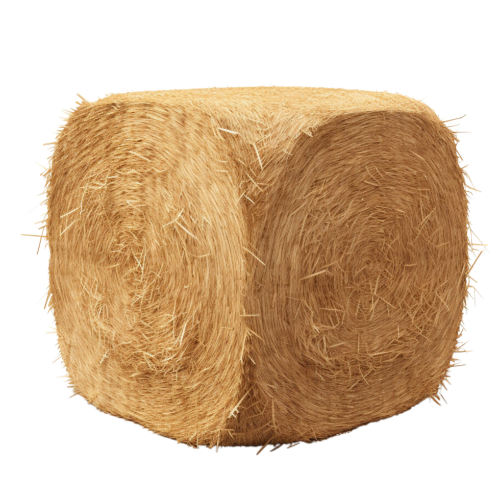 AI generated Straw bale clip art 34969285 PNG