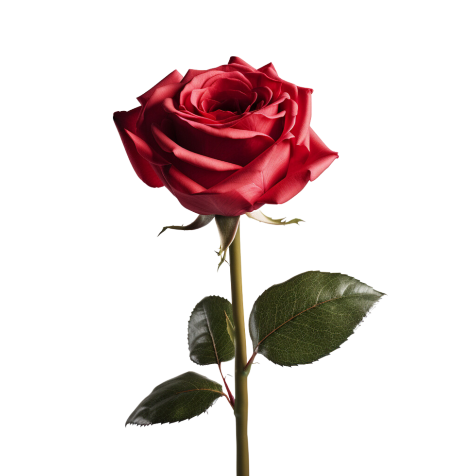 AI generated Rose clip art png