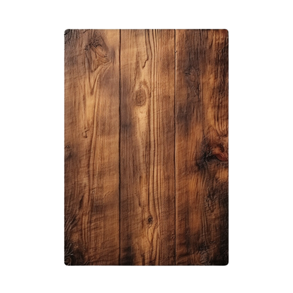 AI generated Wooden board clip art png