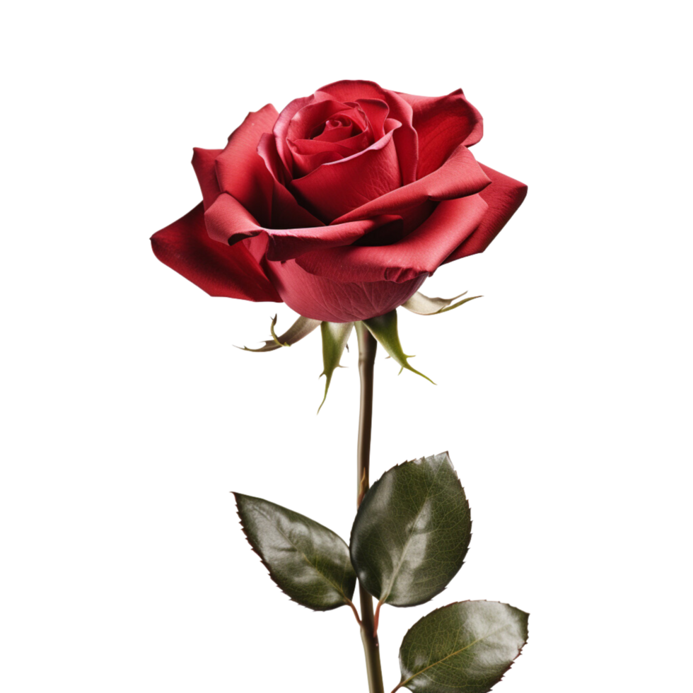 AI generated Rose clip art png