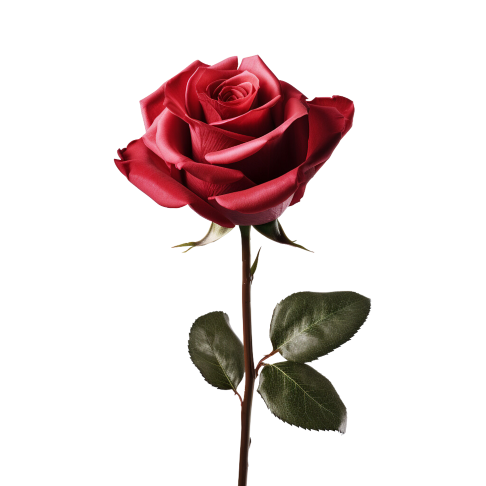 AI generated Rose clip art png