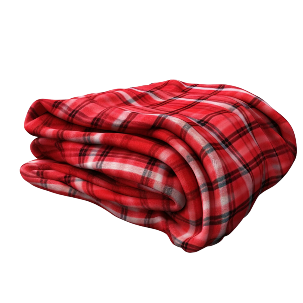 AI generated Folded blanket clip art png