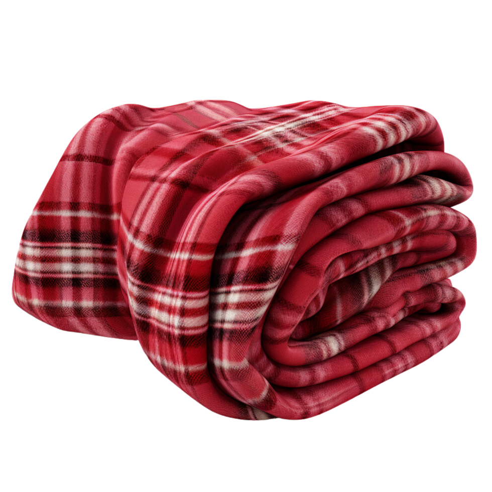 AI generated Folded blanket clip art png