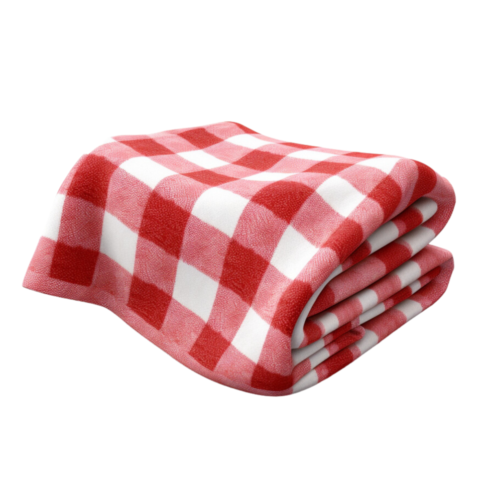 AI generated Folded blanket clip art png