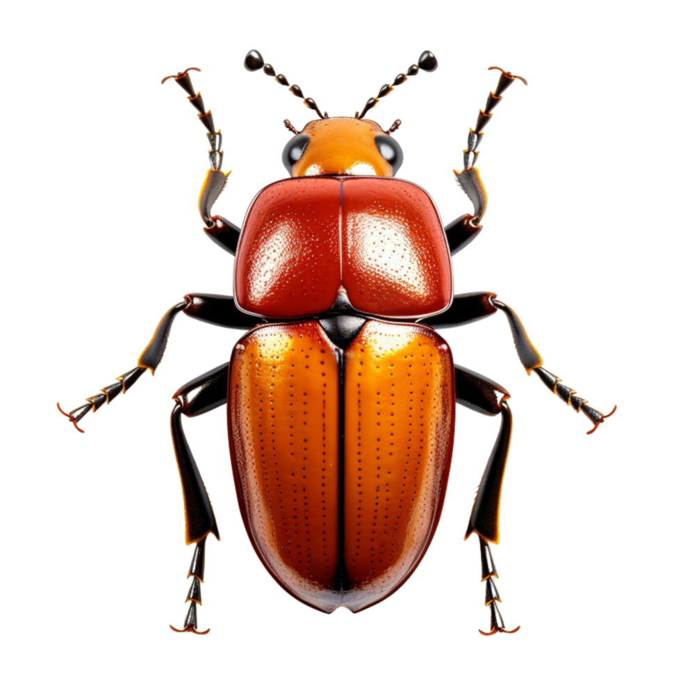 AI generated Beetle insect clip art png