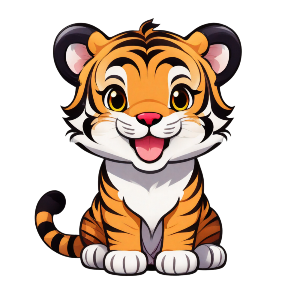 Tiger cartoon characters discount
