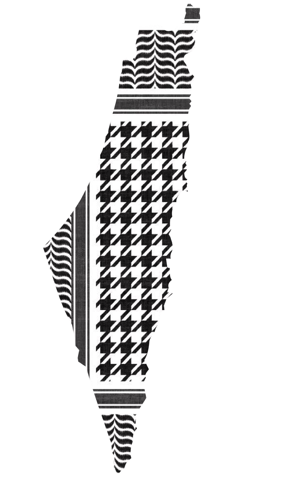 palestine-keffieh-map-kufieh-scarf-black-and-white-34969582-png