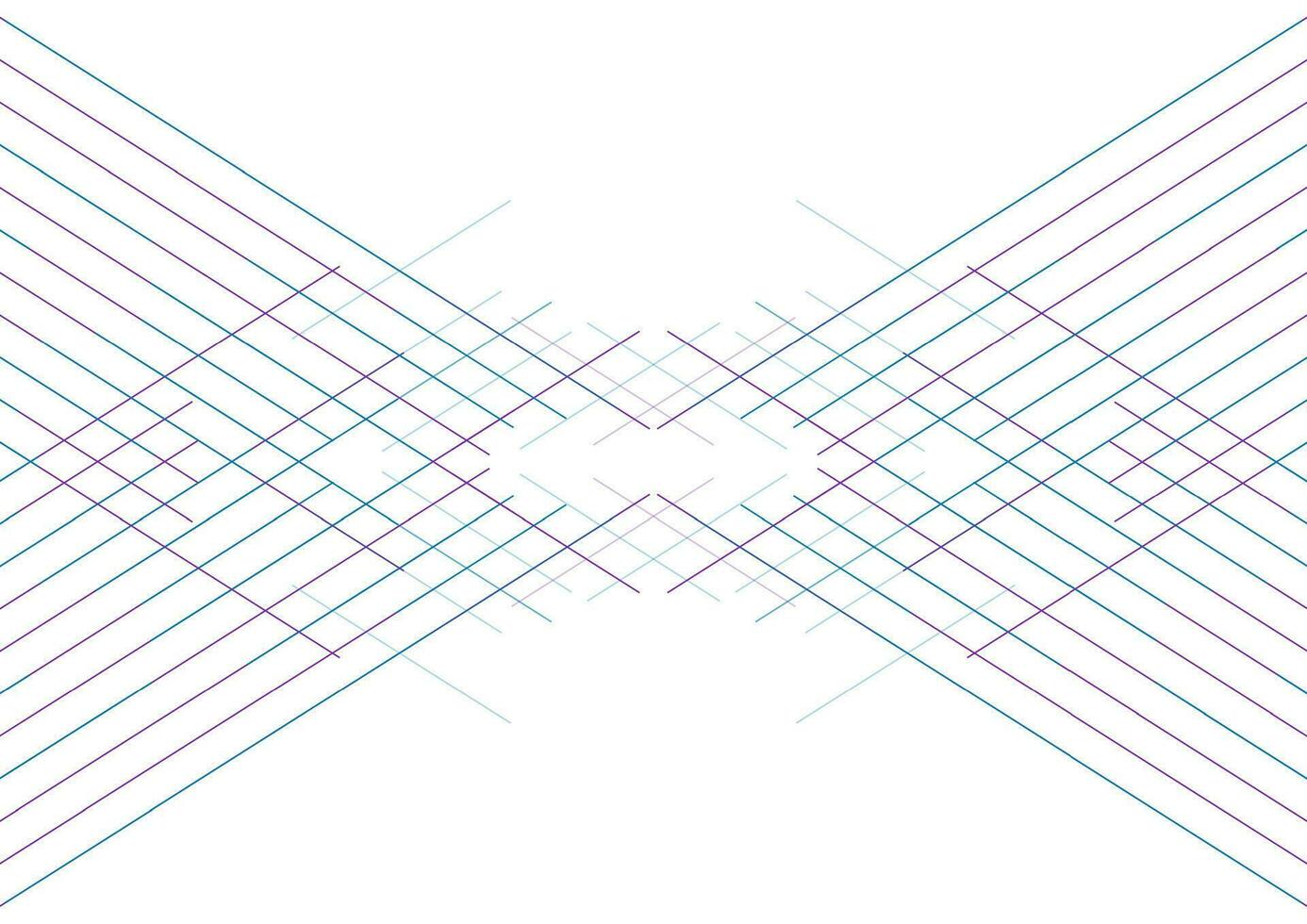 Blue violet minimal lines abstract futuristic tech background vector