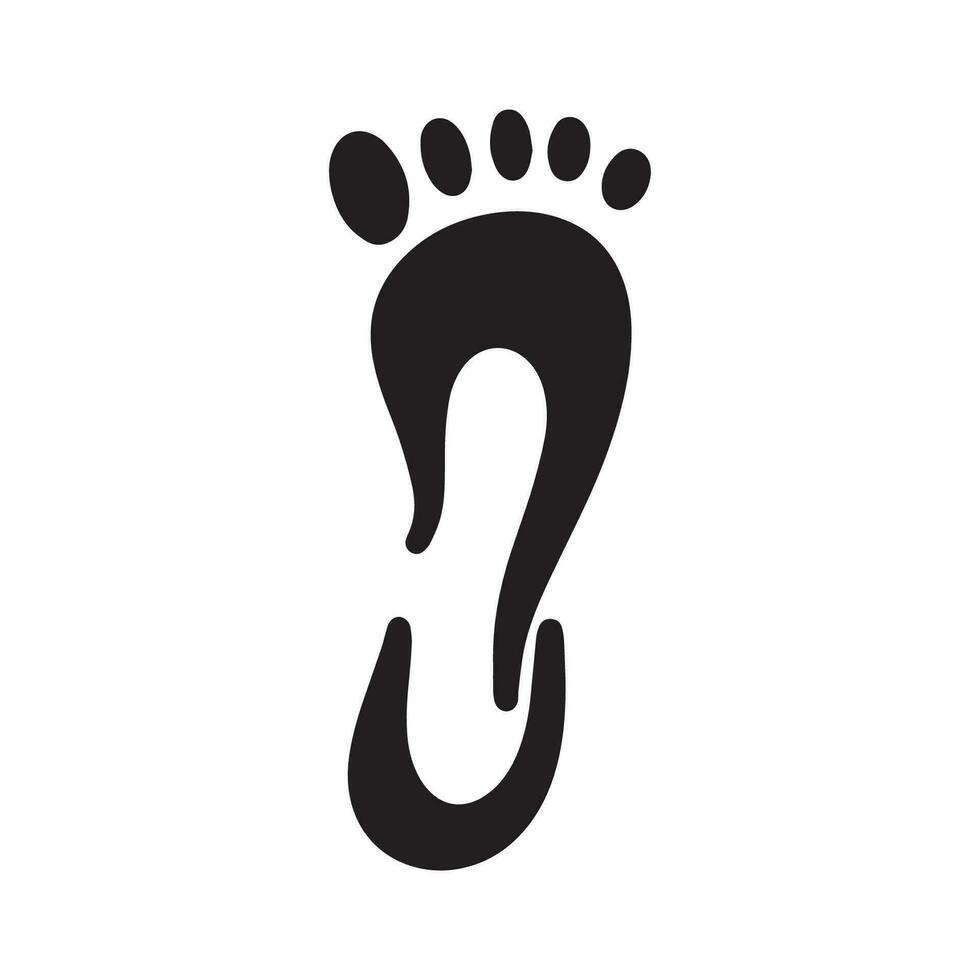 Foot and care icon logo template  Foot and ankle healthcare vector