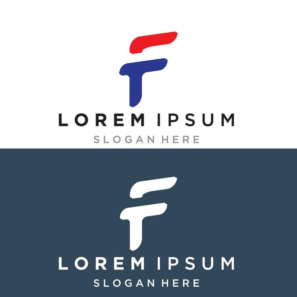 F Letter vector icon logo