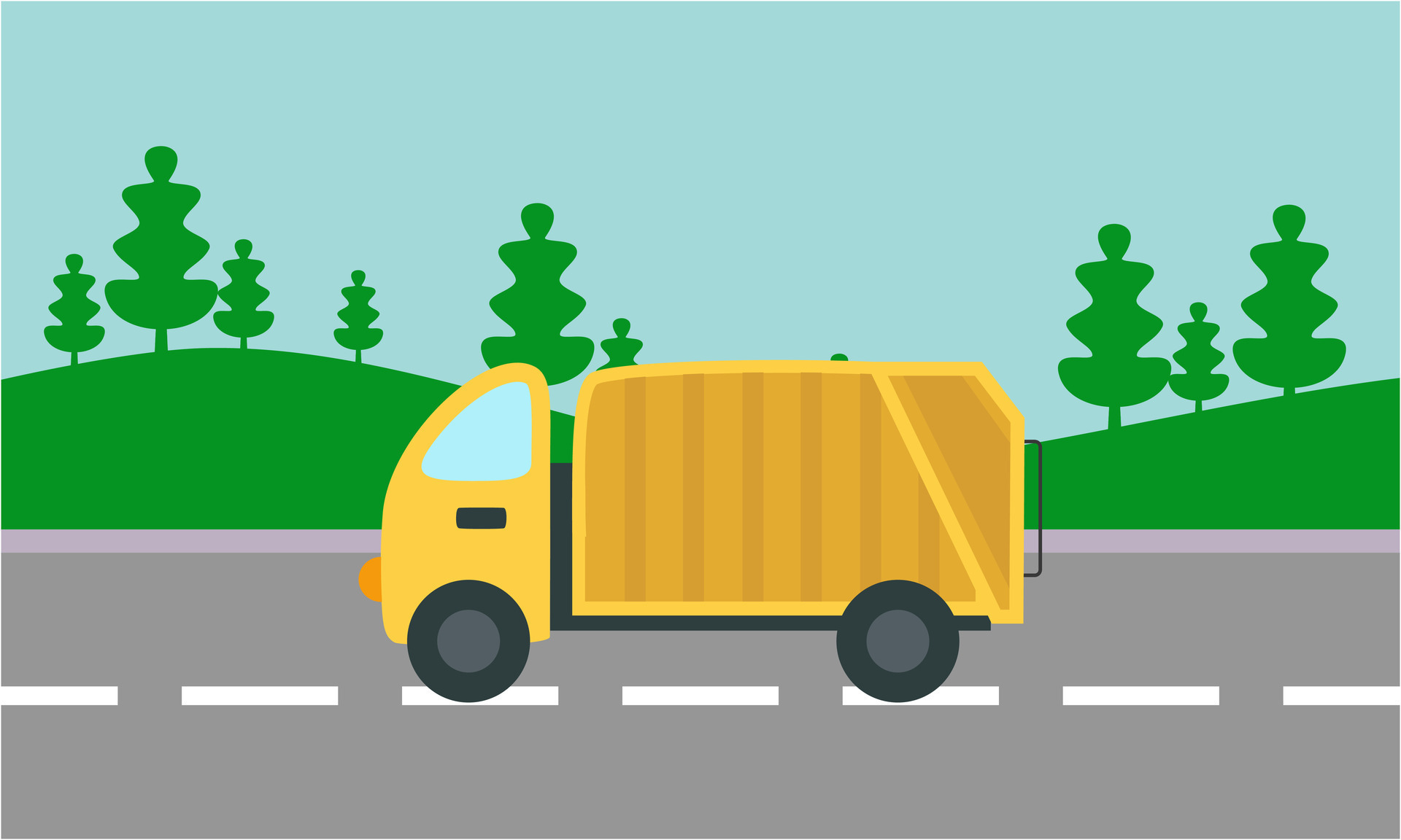 Environmental pollution. Contaminated air, industrial radioactive waste