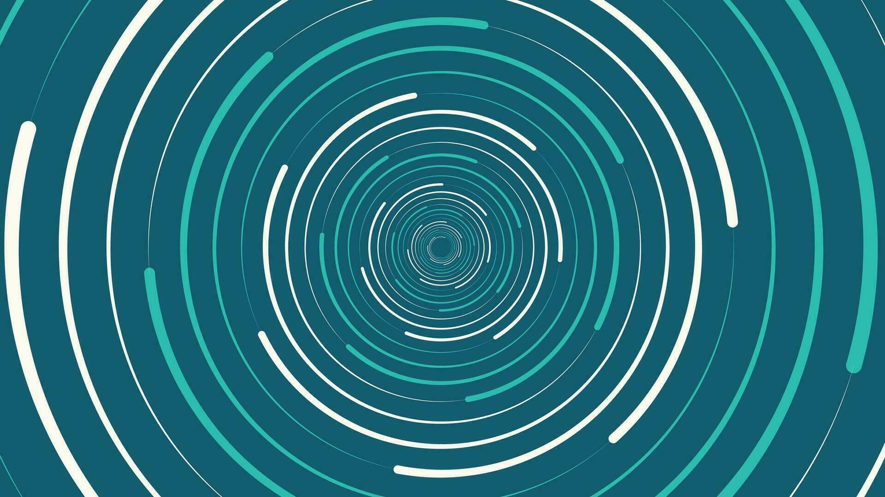 Abstarct spiral dotted spinning background in vortex style. vector