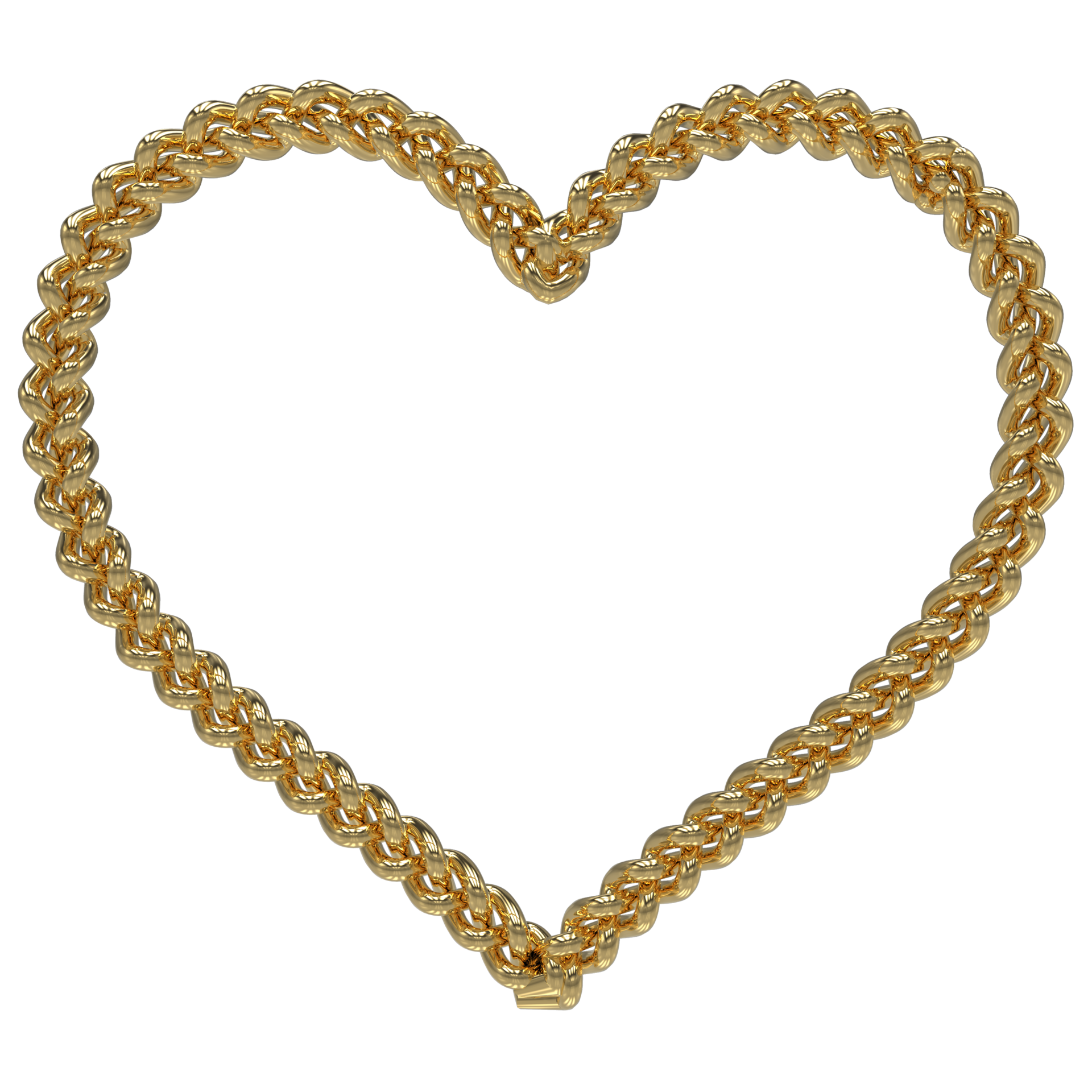 oro cadena corazón png 34973441 PNG