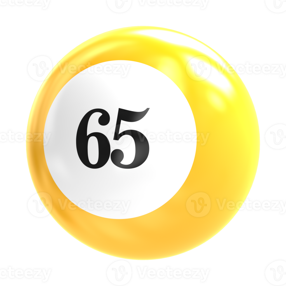 aantal bal 3d geven png