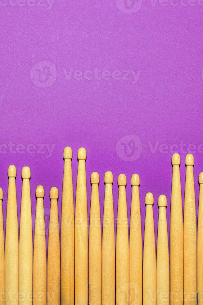 A few pairs of drum sticks photo