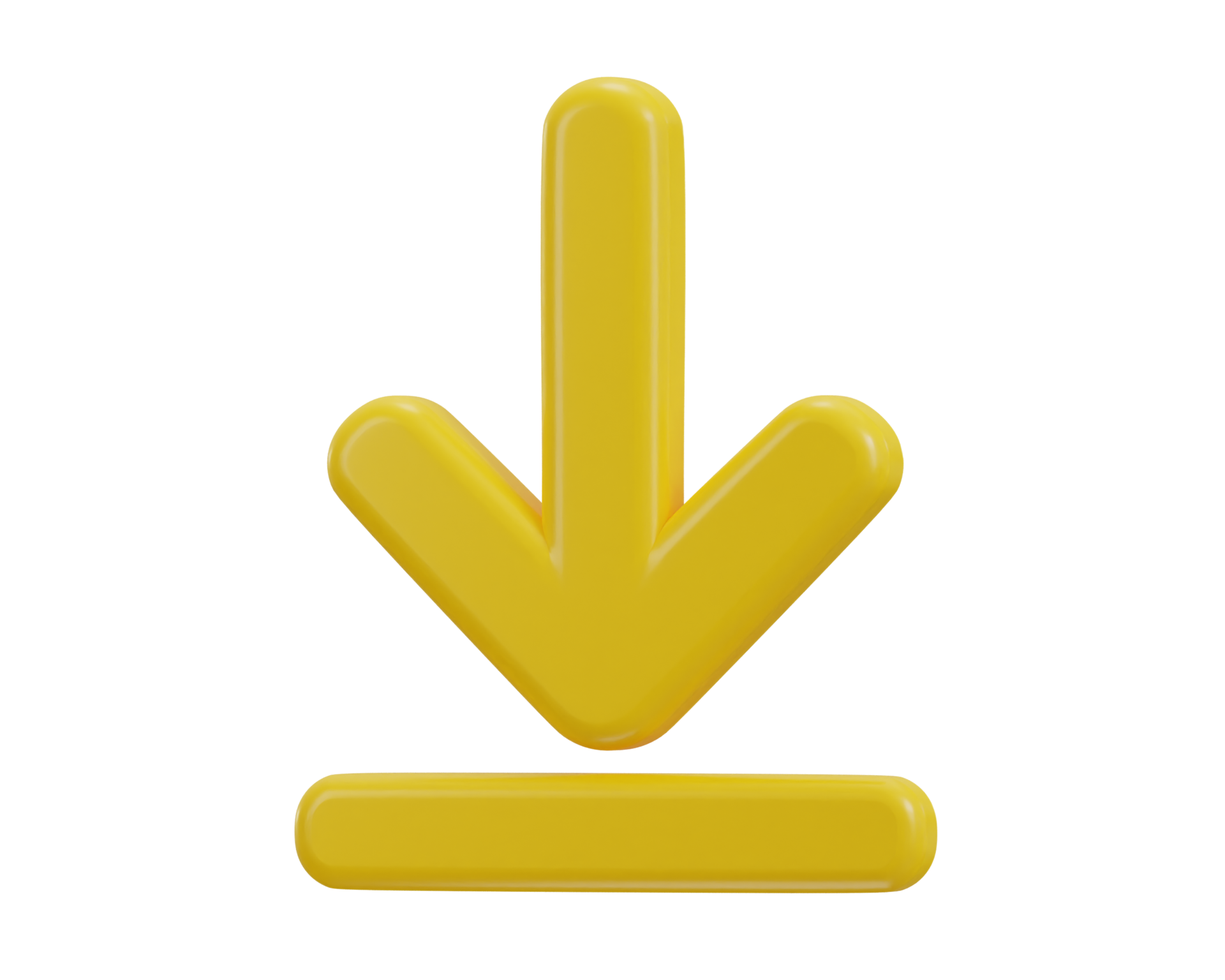 3d download icon upload icon download symbol sign down arrow bottom