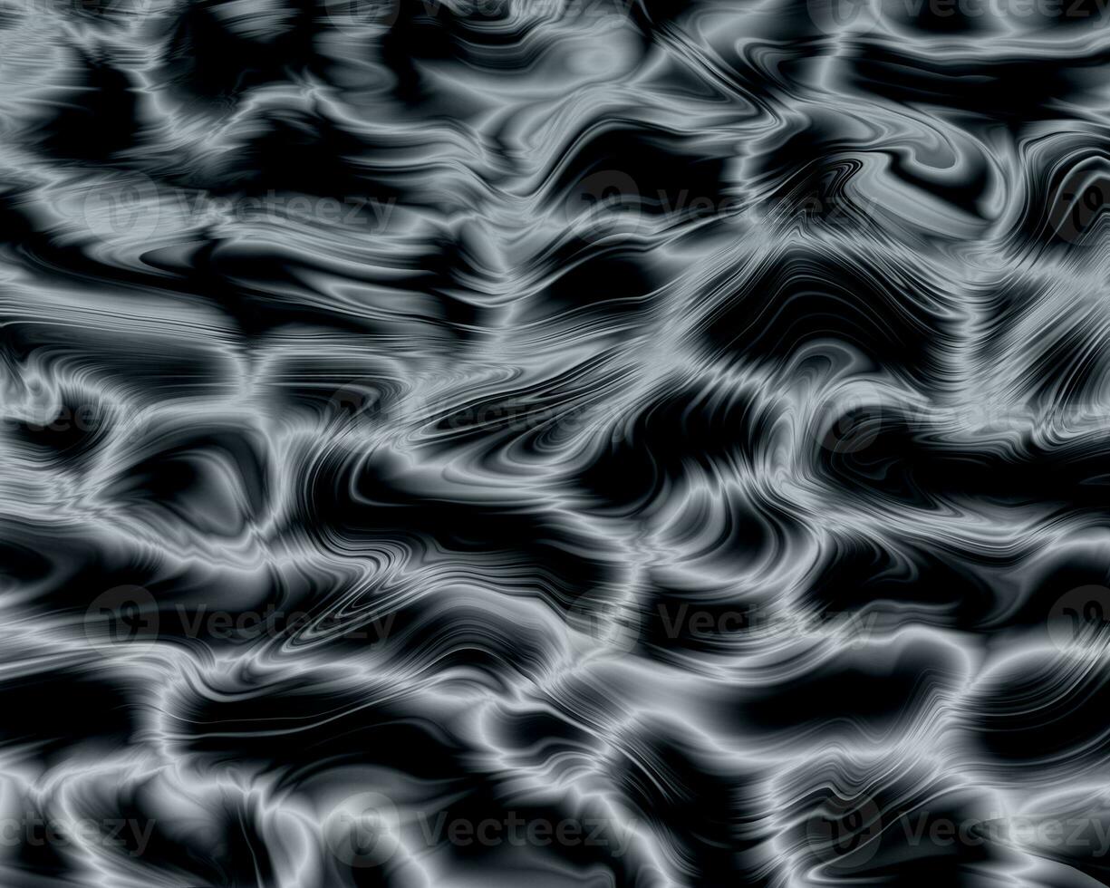 Abstract dark black water texture backdrop. Wavy fluid trendy modern background. photo