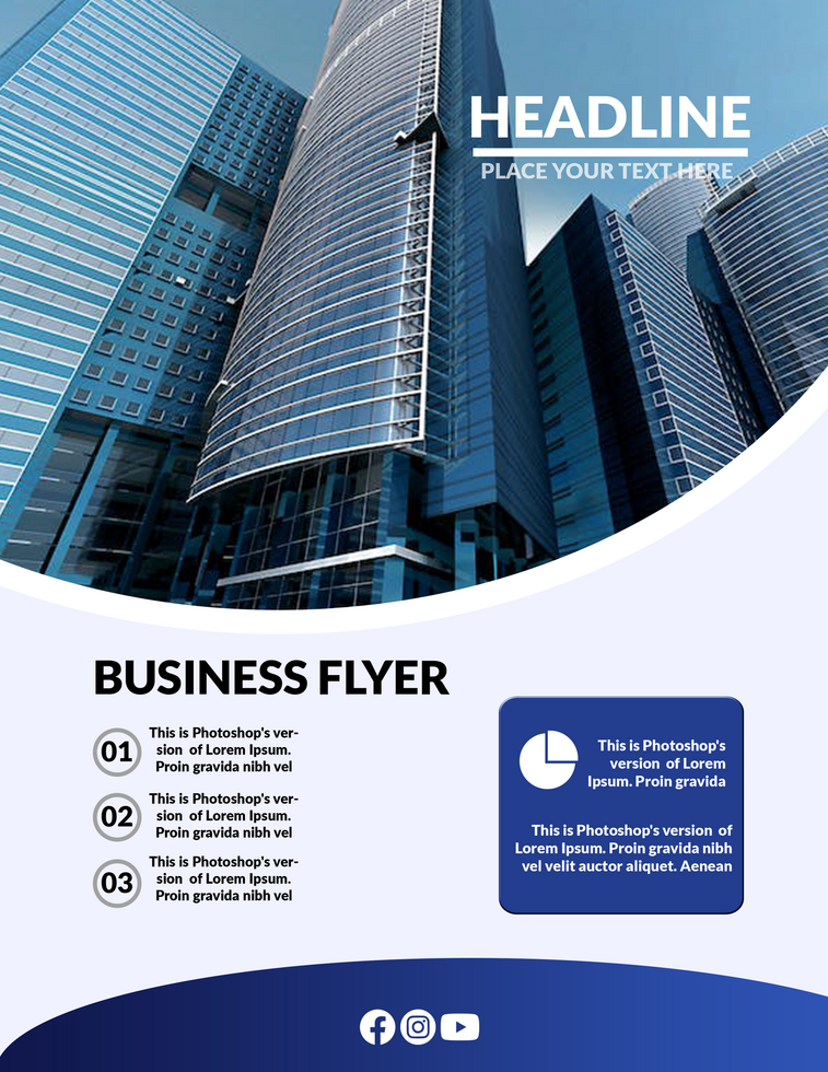 Business Flyer Design psd