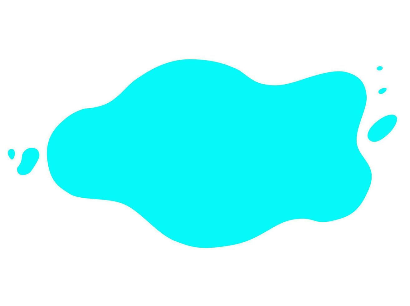 vector hand-drawn neon background for text. Blue spot. Isolated image. For banner and card