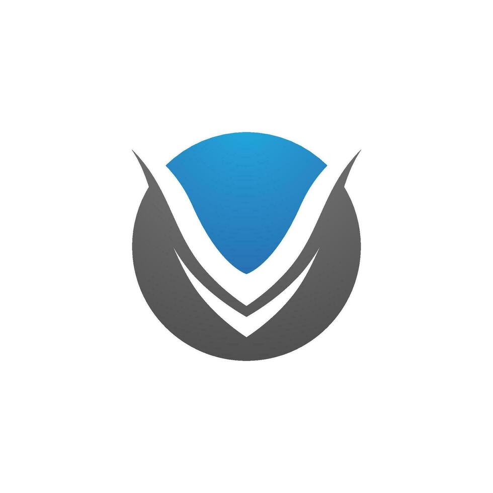V Letter Logo Template vector