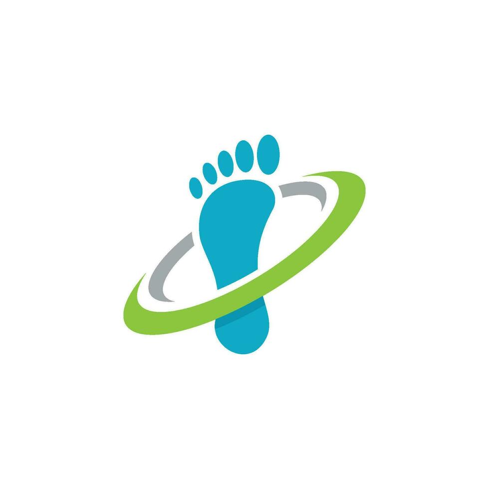 foot Logo Template vector icon