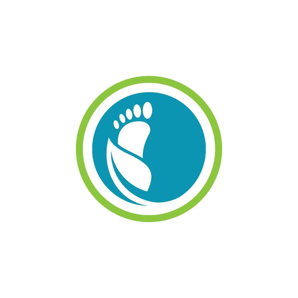 foot Logo Template vector icon