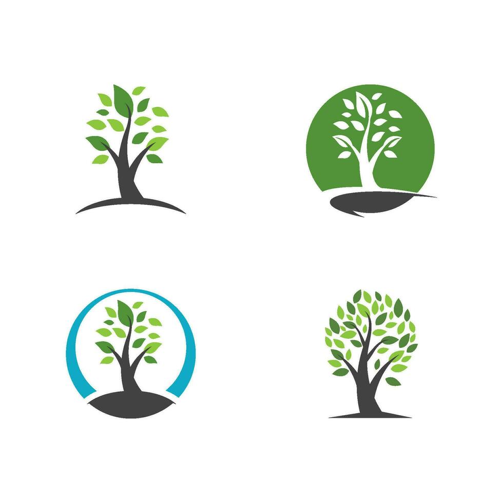 Tree branch vector ilustration design