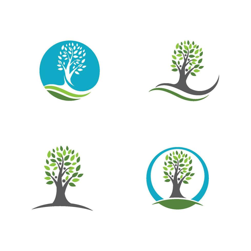 Tree branch vector ilustration design