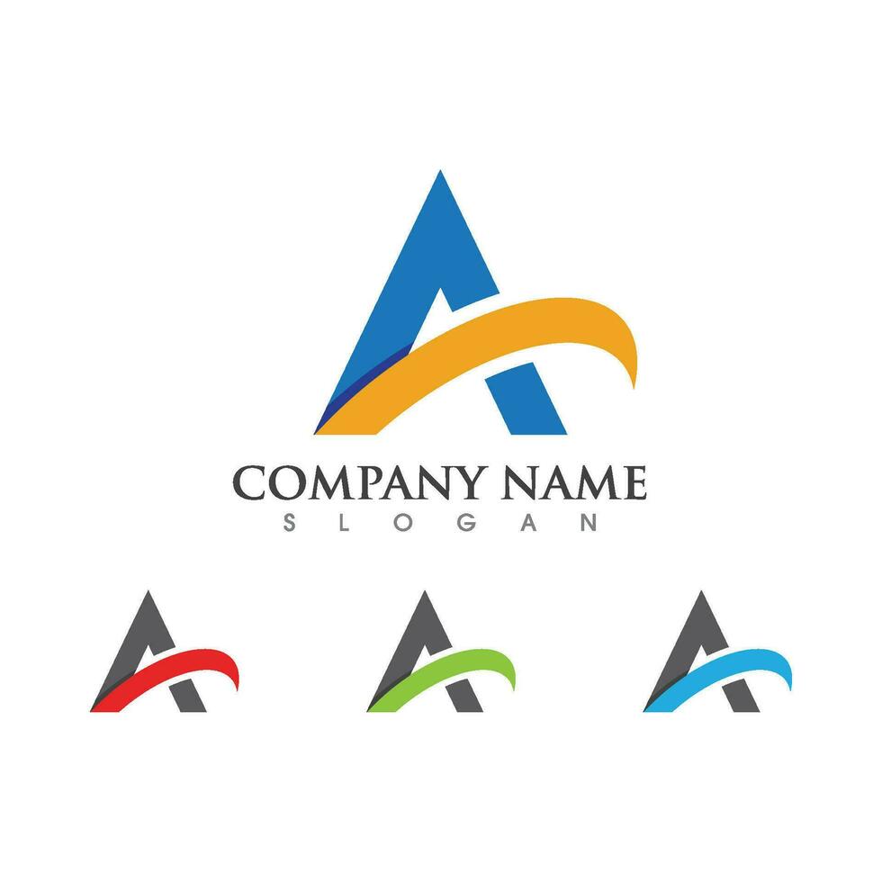 A Letter Logo Template vector