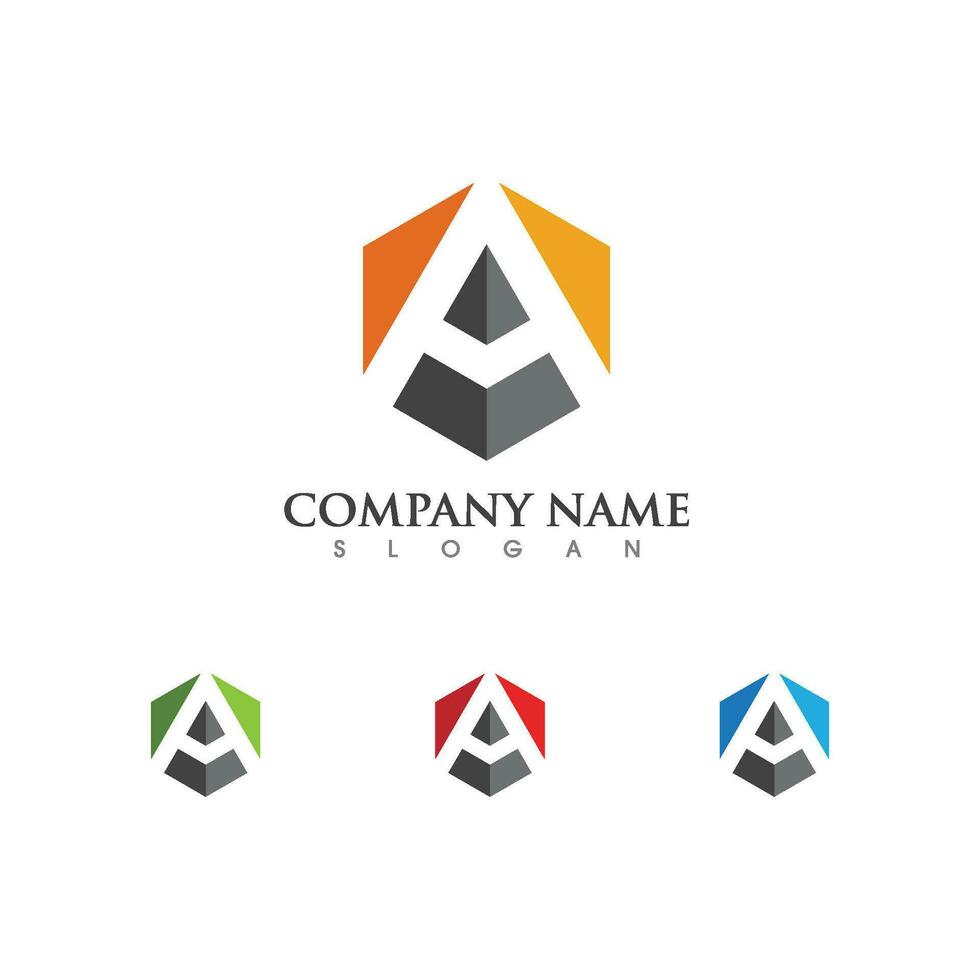 A Letter Logo Template vector