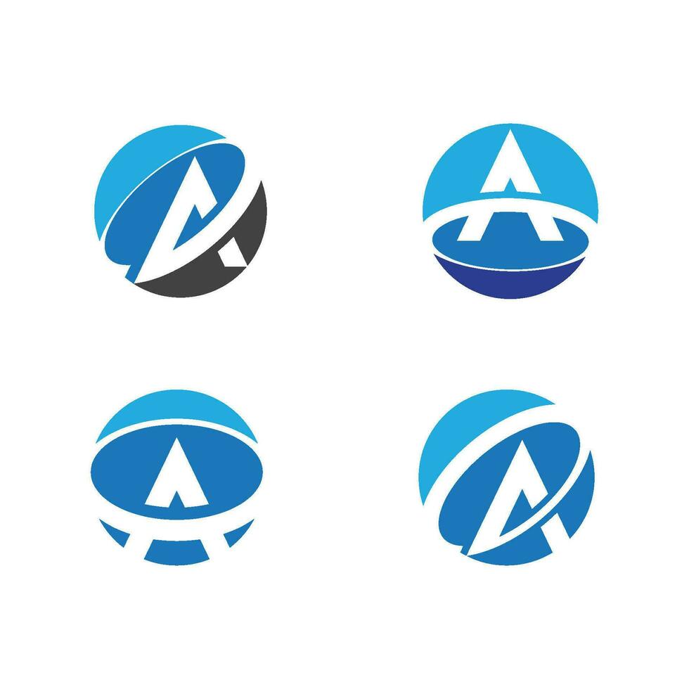 A Letter Logo Template vector