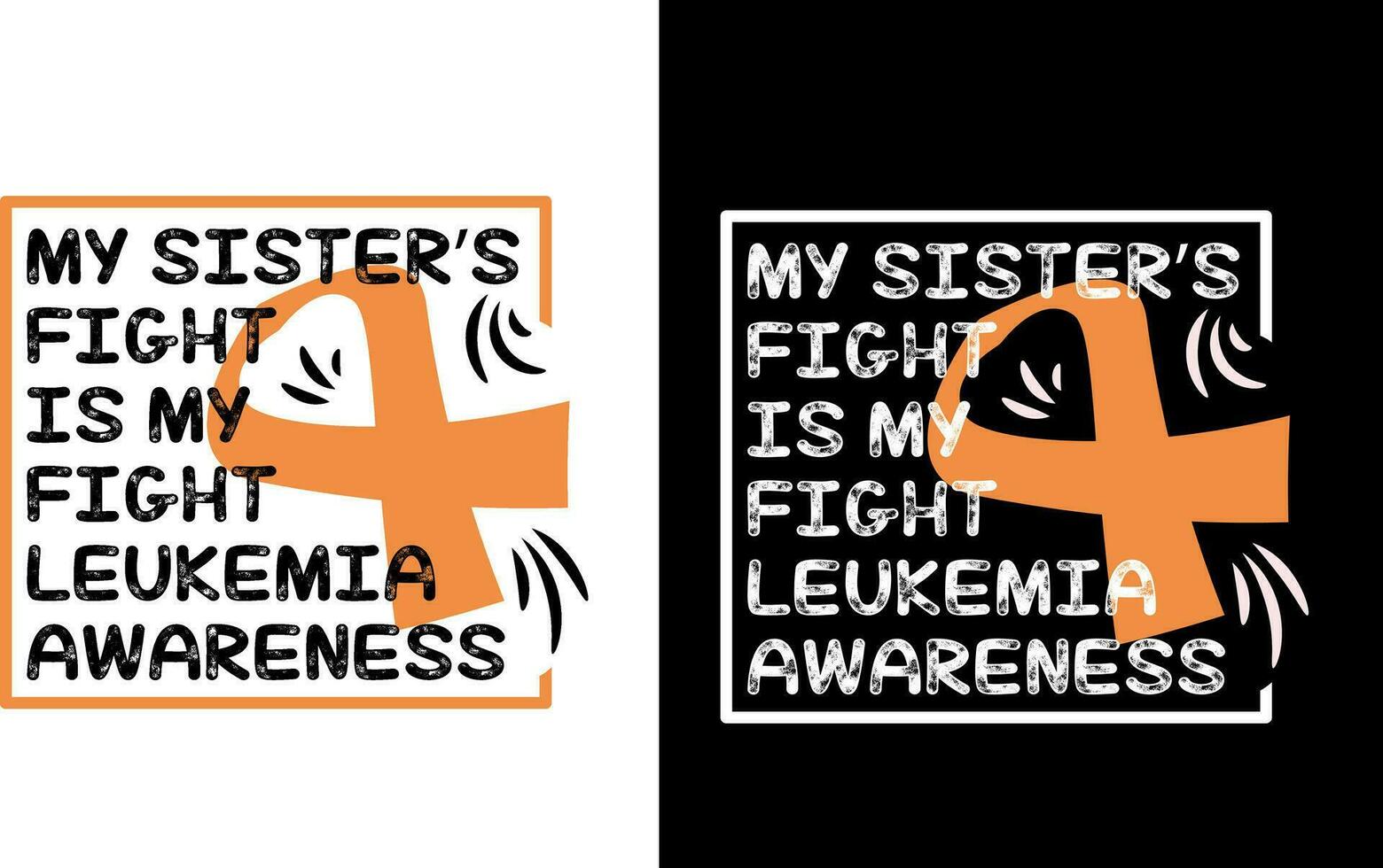 Leukemia awareness t shirt design vector