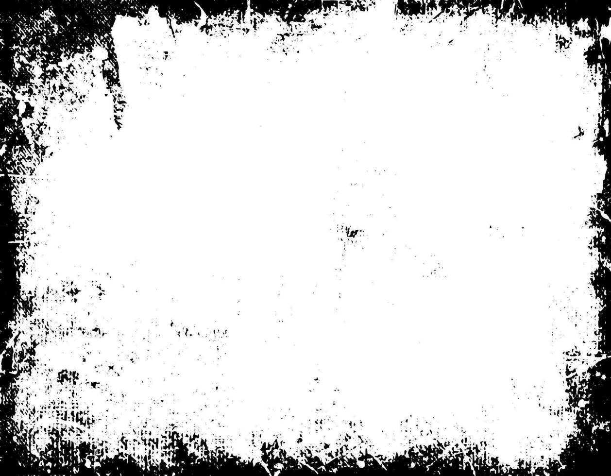 Grunge border vector texture background. Abstract frame overlay. Dirty and damaged backdrop.