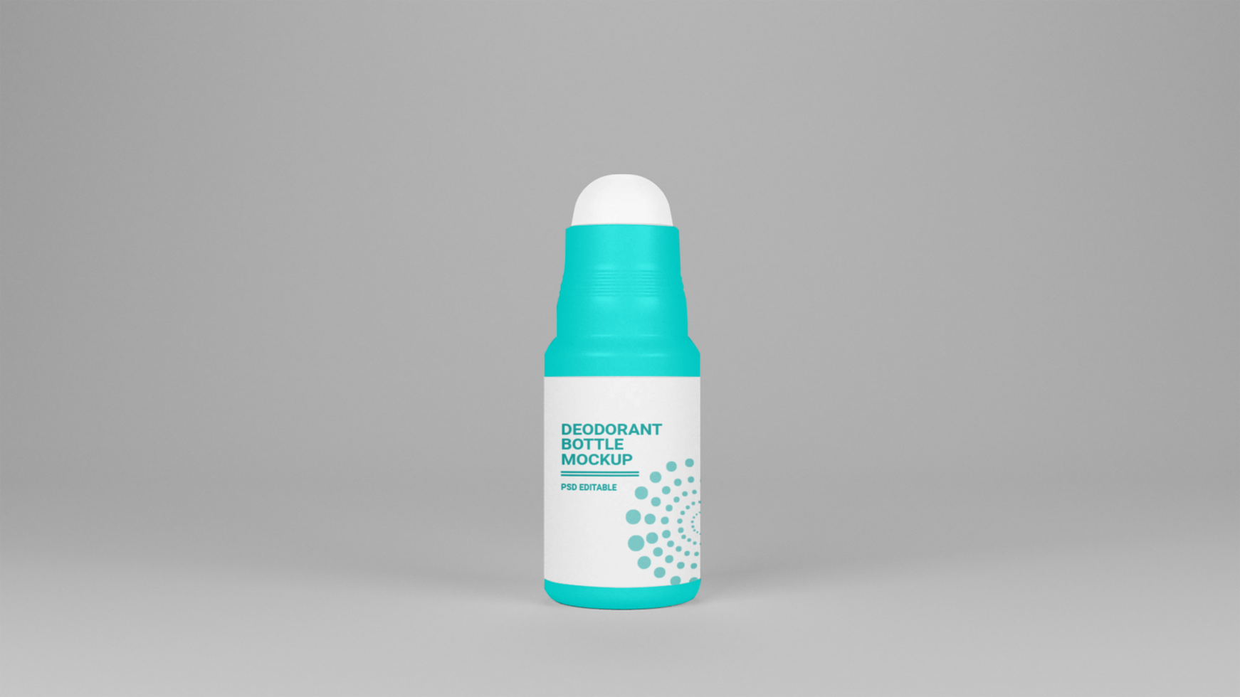Deodorant bottle mockup free psd