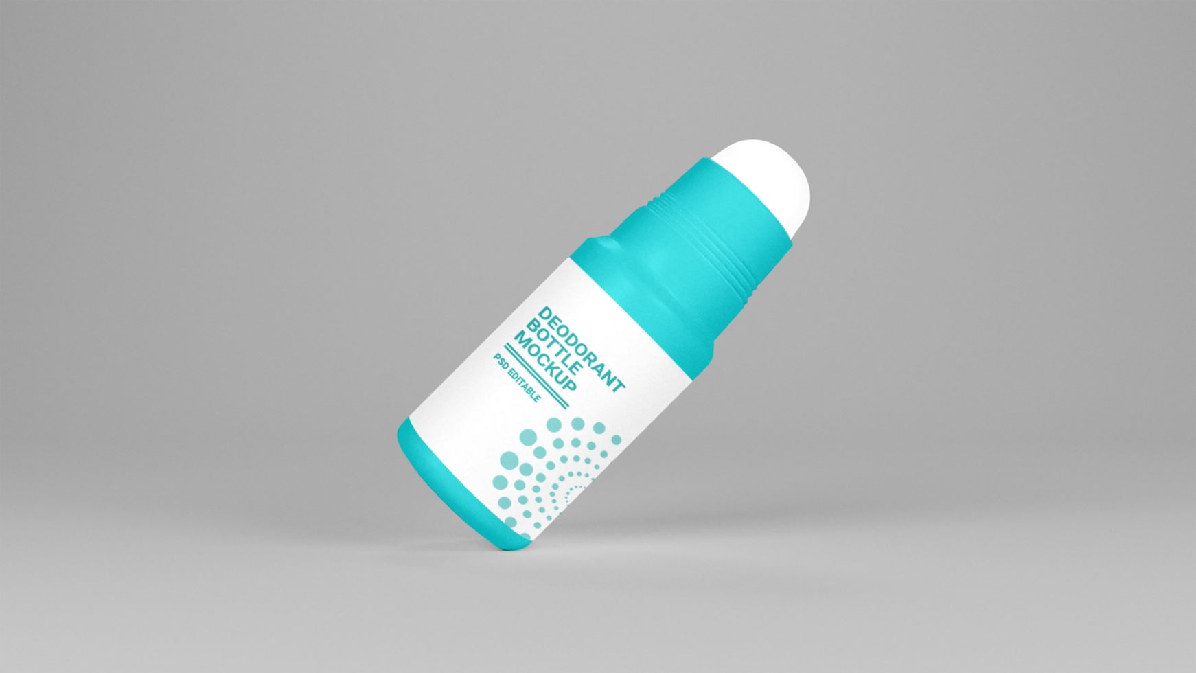 Deodorant bottle mockup free psd