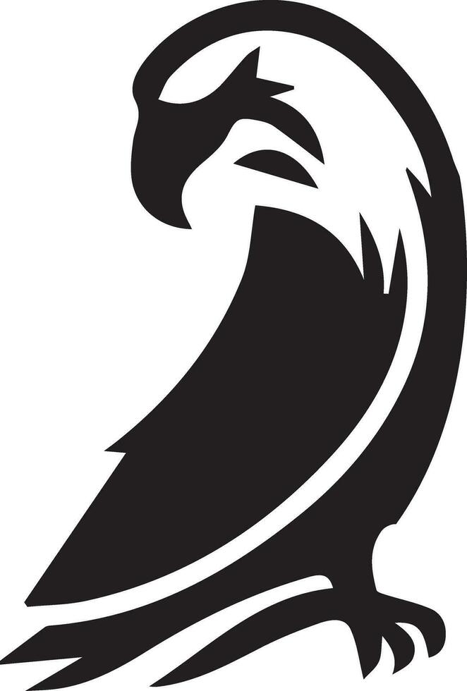 Bird logo vector silhouette illustration 8