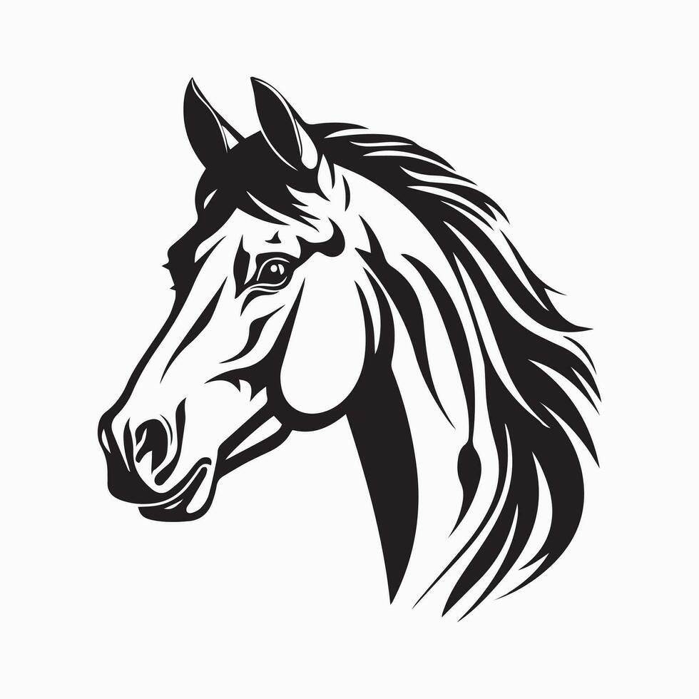 Horse Head  vector