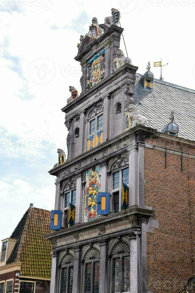 un florido edificio foto