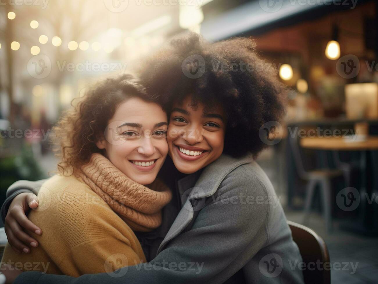 A black couple laughing and talking together 27120844 Stock Photo at  Vecteezy