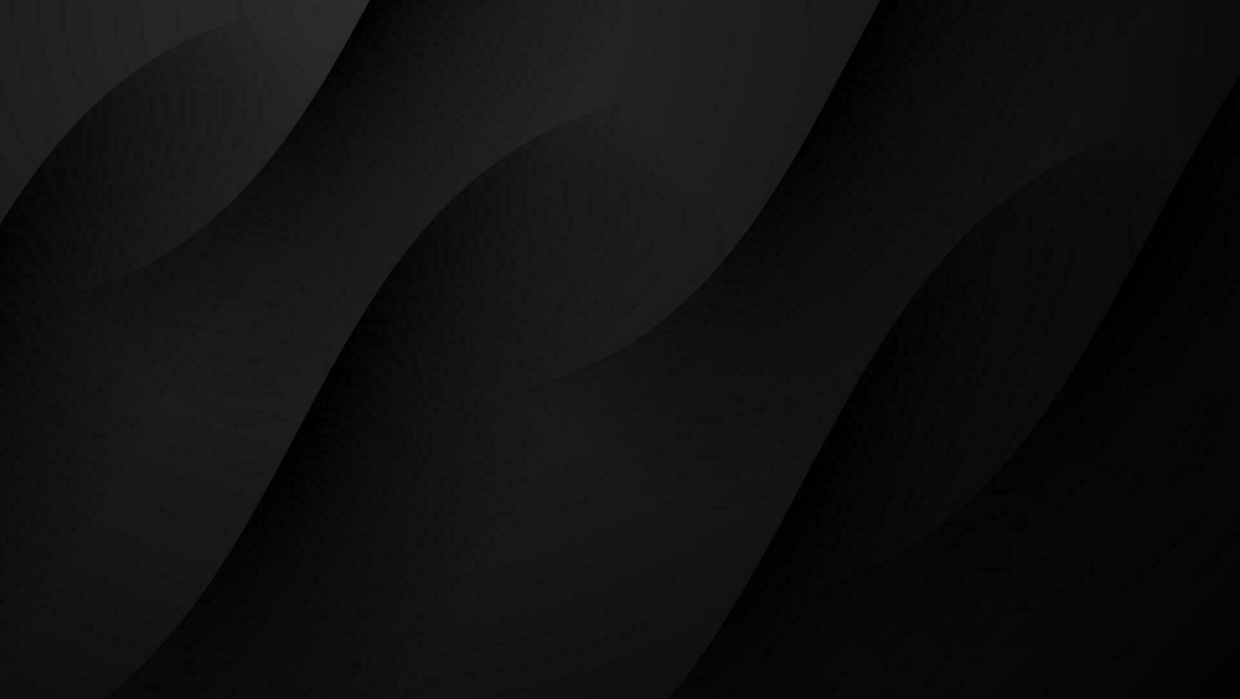 abstract black background with wavy texture composition vector