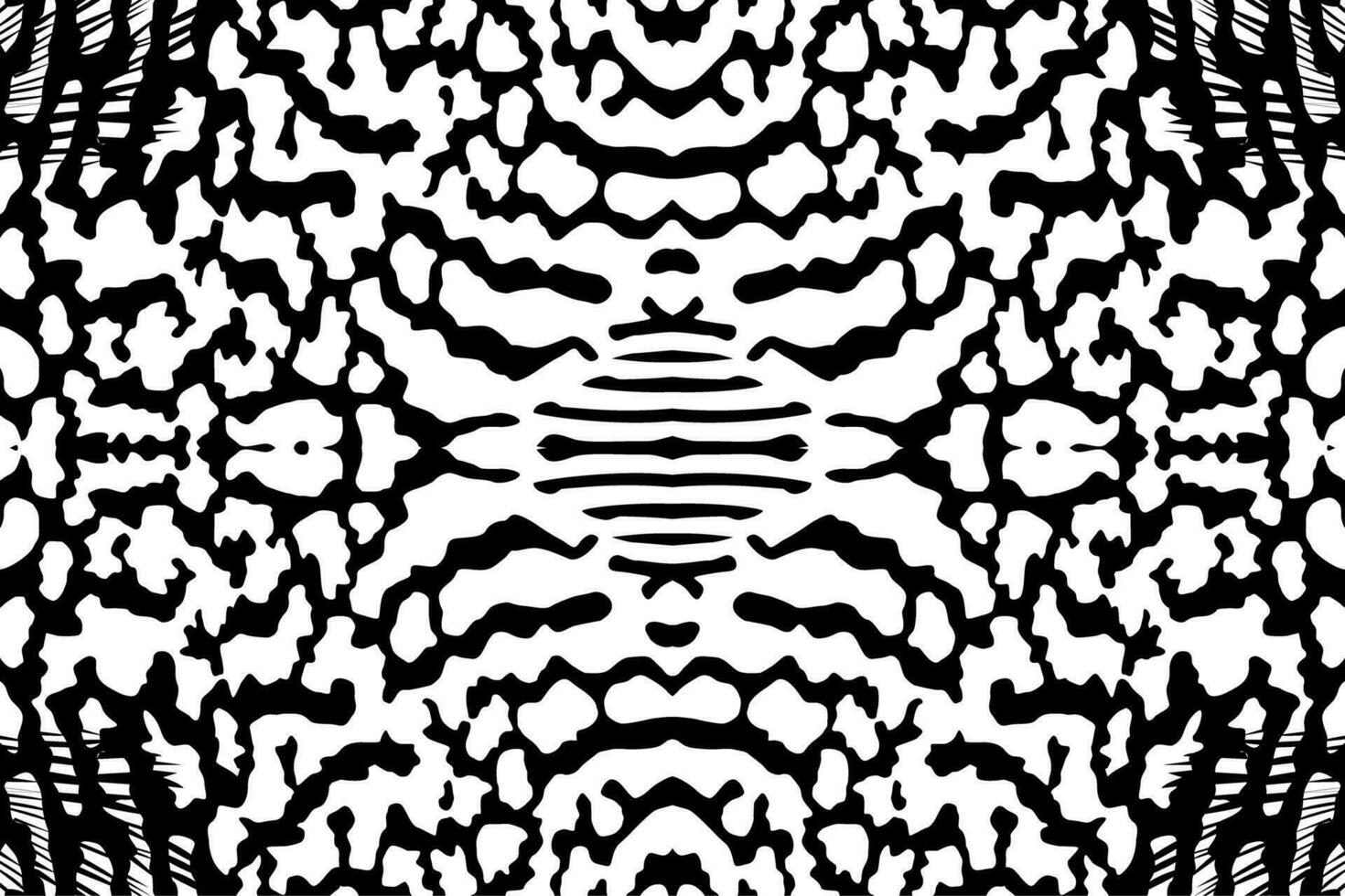 Artistic Motifs Pattern Inspired by Symphysodon or Discus Fish Skin, for decoration, ornate, background, website, wallpaper, fashion, interior, cover, animal print, or graphic design element vector
