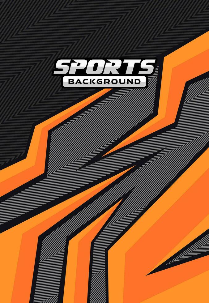 Racing sports background jersey design vector
