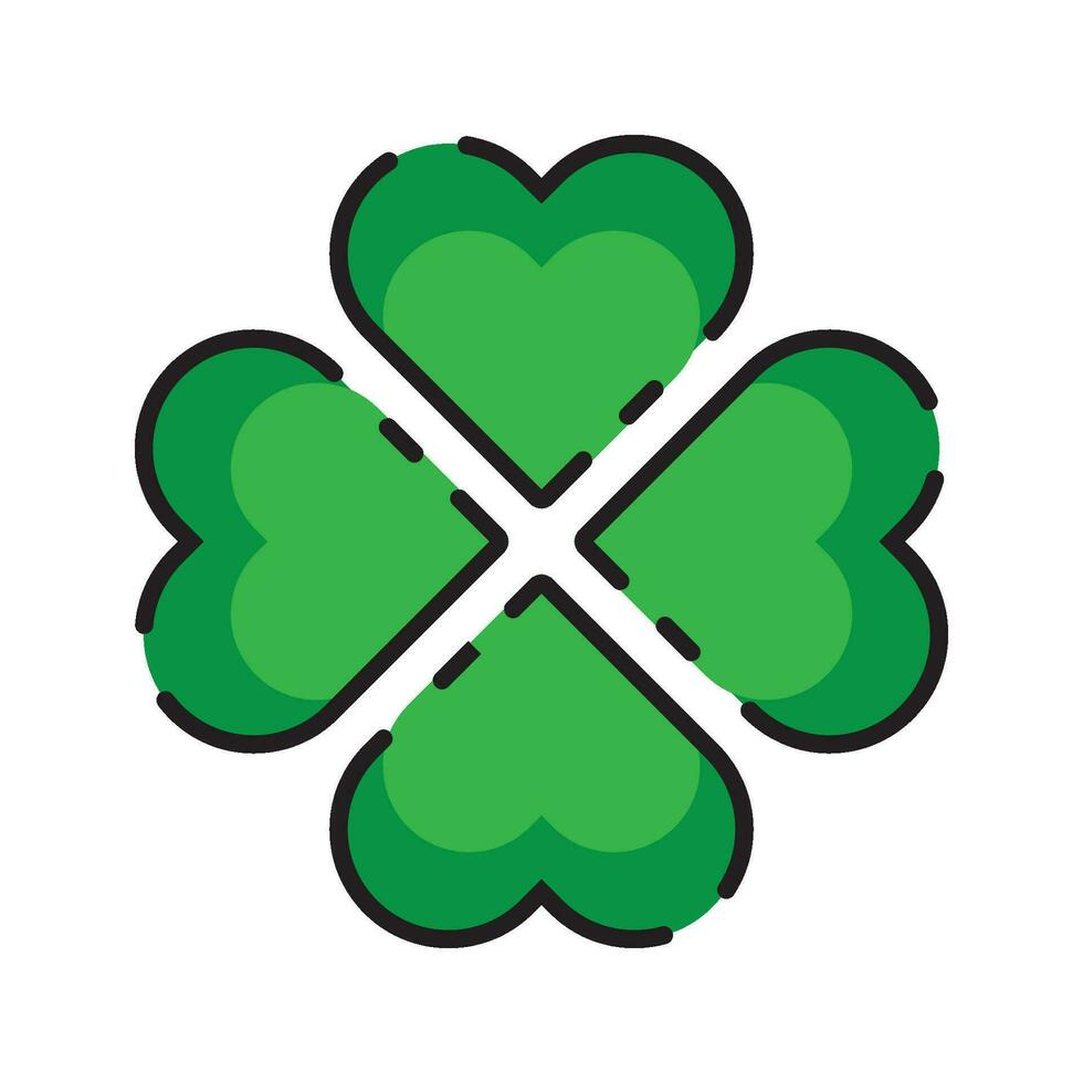 st patrick day icon vector