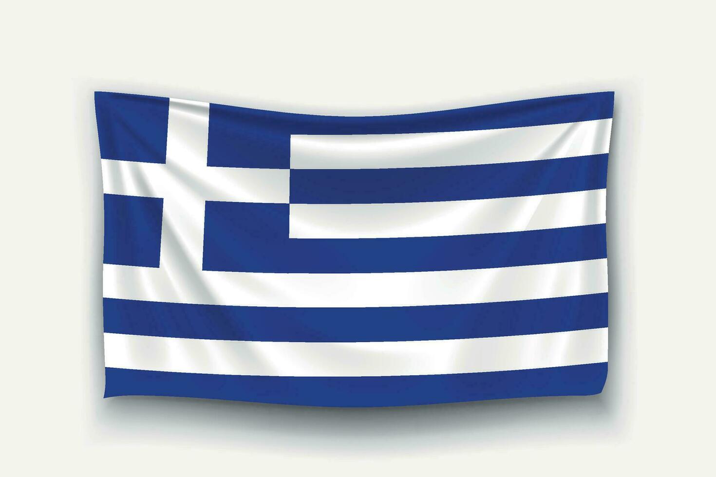 bandera de grecia vector