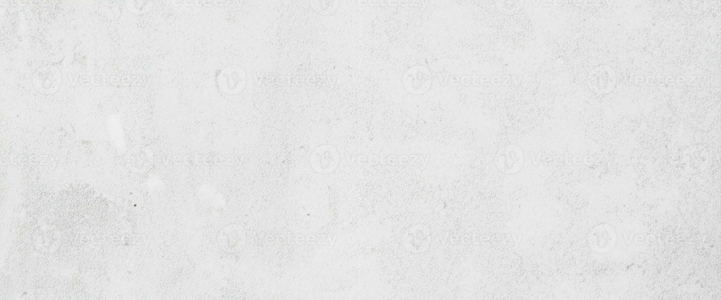 Blank concrete white rough wall for background. Beautiful white wall surface background pattern. photo