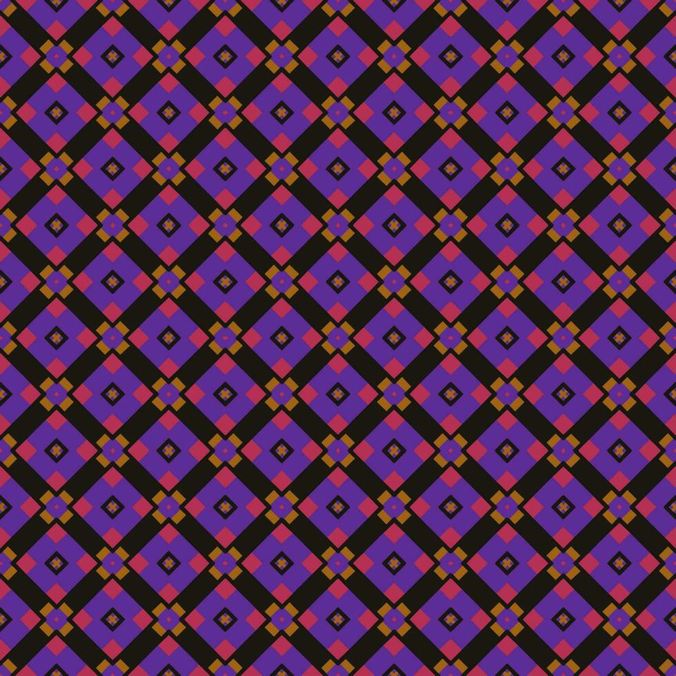 Multi color seamless abstract pattern. Background and backdrop. Multi Colored. Colorful ornamental design. Colored mosaic ornaments. vector