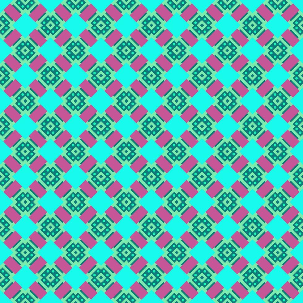 Multi color seamless abstract pattern. Background and backdrop. Multi Colored. Colorful ornamental design. Colored mosaic ornaments. vector
