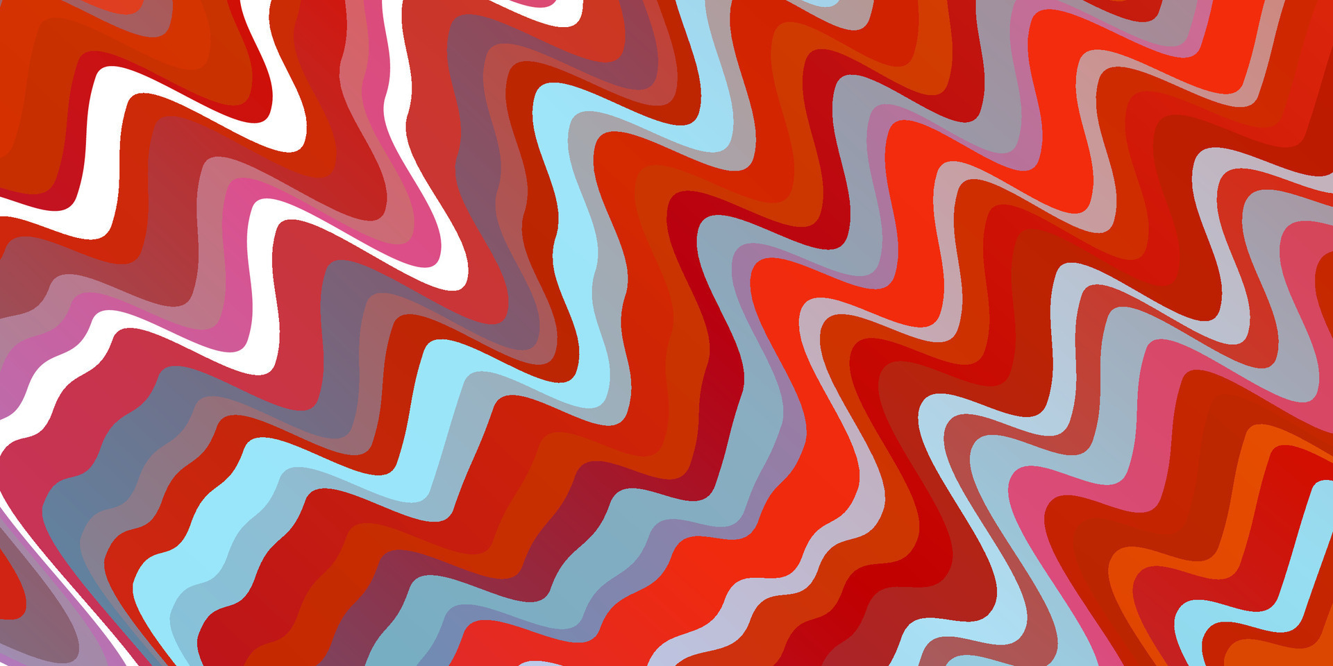 Light Blue, Red vector background with bent lines. 34986396 Vector Art