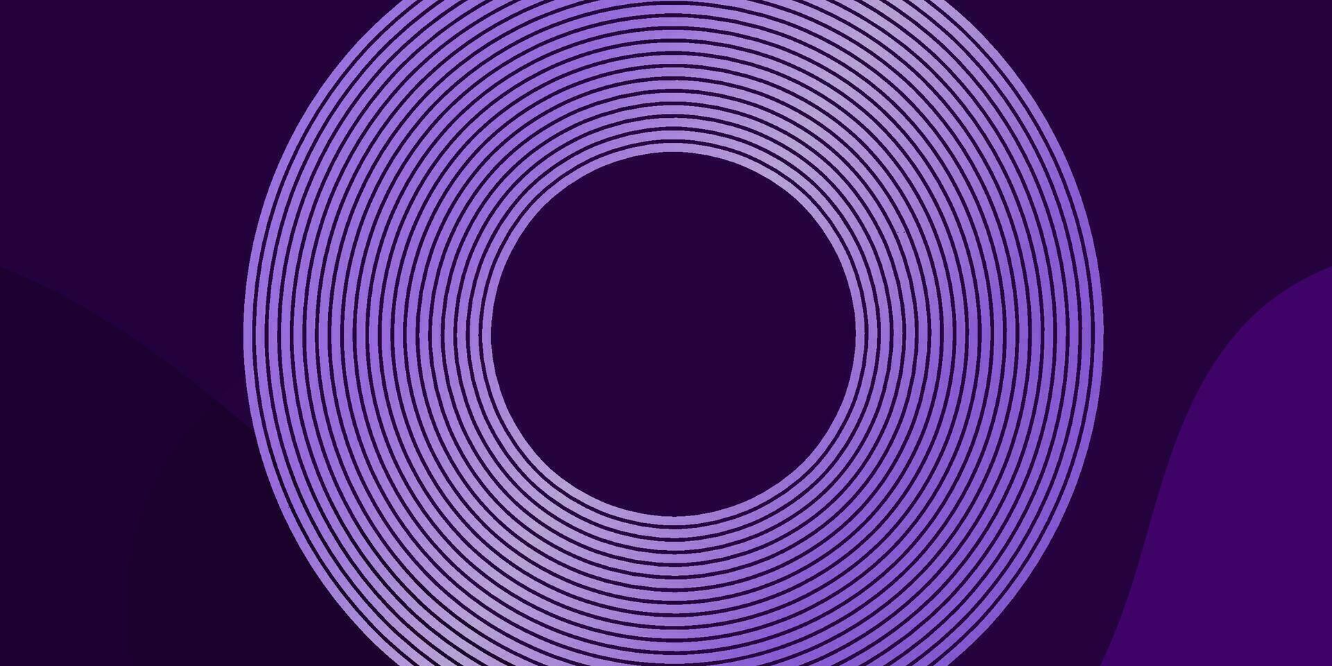 abstract purple background with glowing lines for business vector