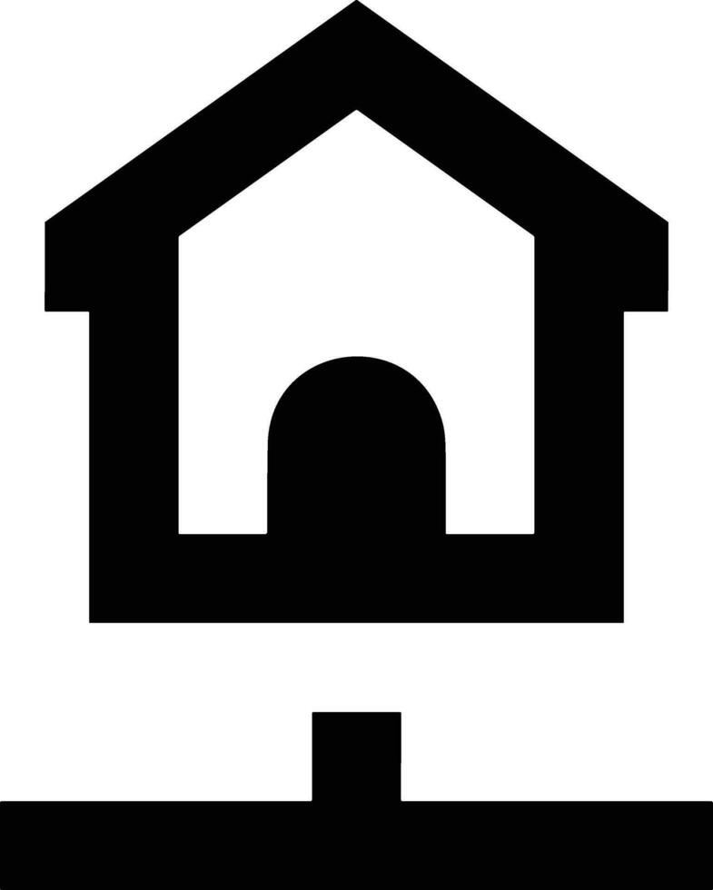 Home homepage icon symbol vector image. Illustration of the house real estate graphic property design image